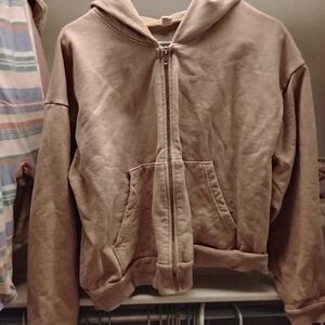 Los Angeles Apparel Tan Hoodie Sweater
